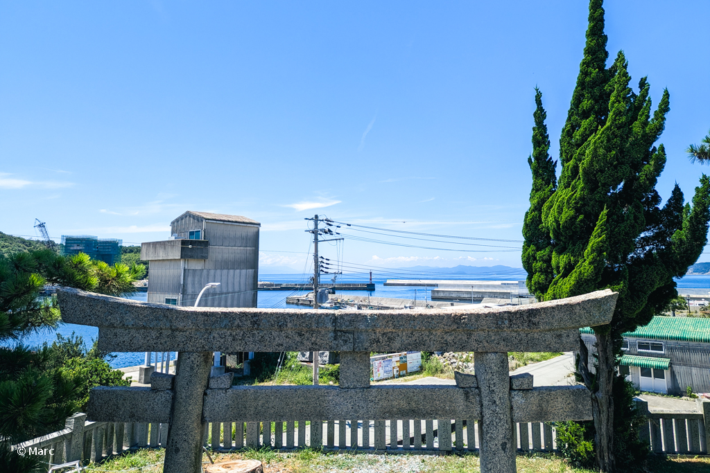 鳥居からの眺め