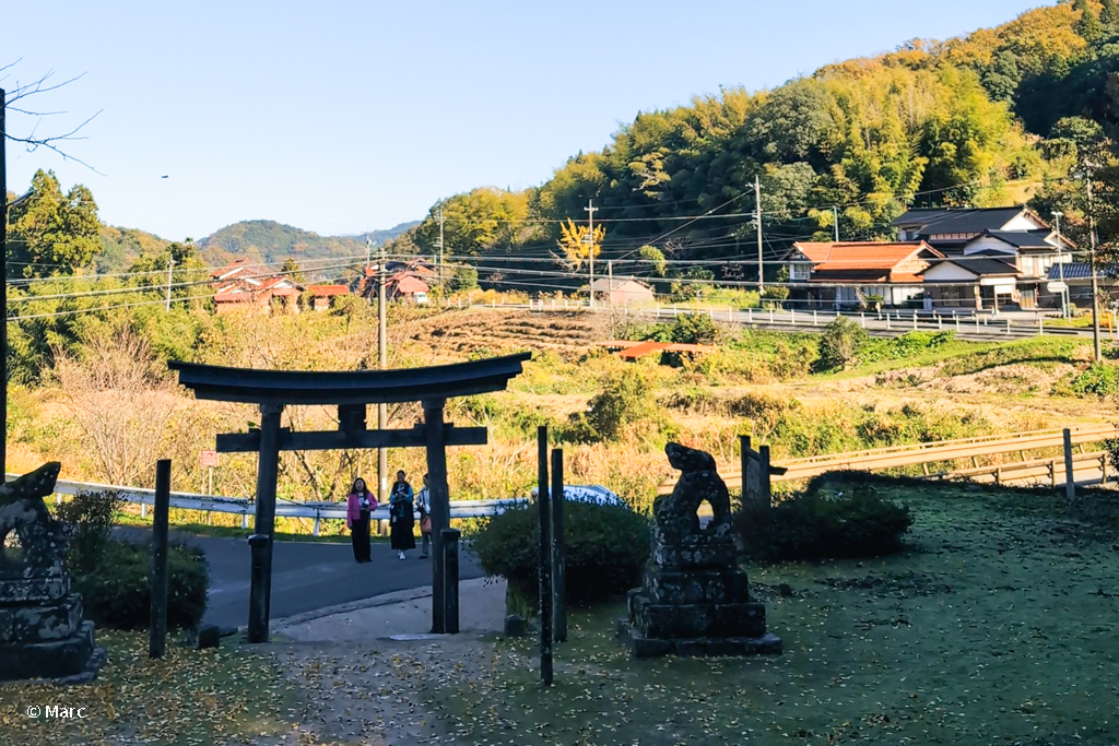 比婆山久米神社からの風景