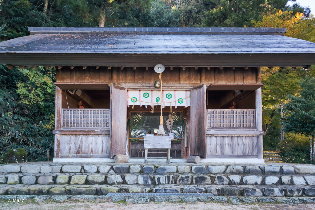 比婆山久米神社の本殿