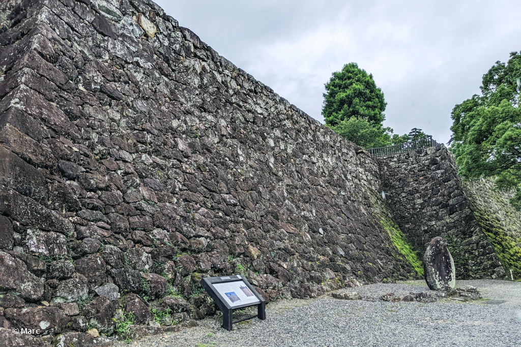 高知城の石垣